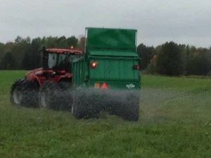 Tebbe Spreader in action